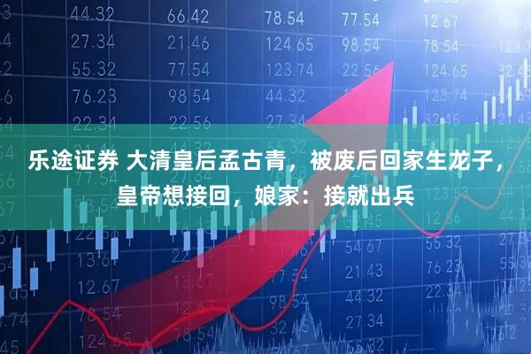 乐途证券 大清皇后孟古青，被废后回家生龙子，皇帝想接回，娘家：接就出兵